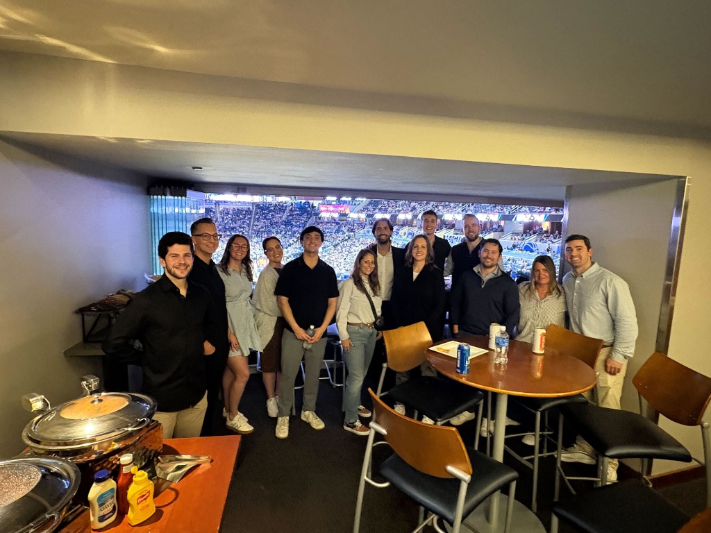 Brellium team at game